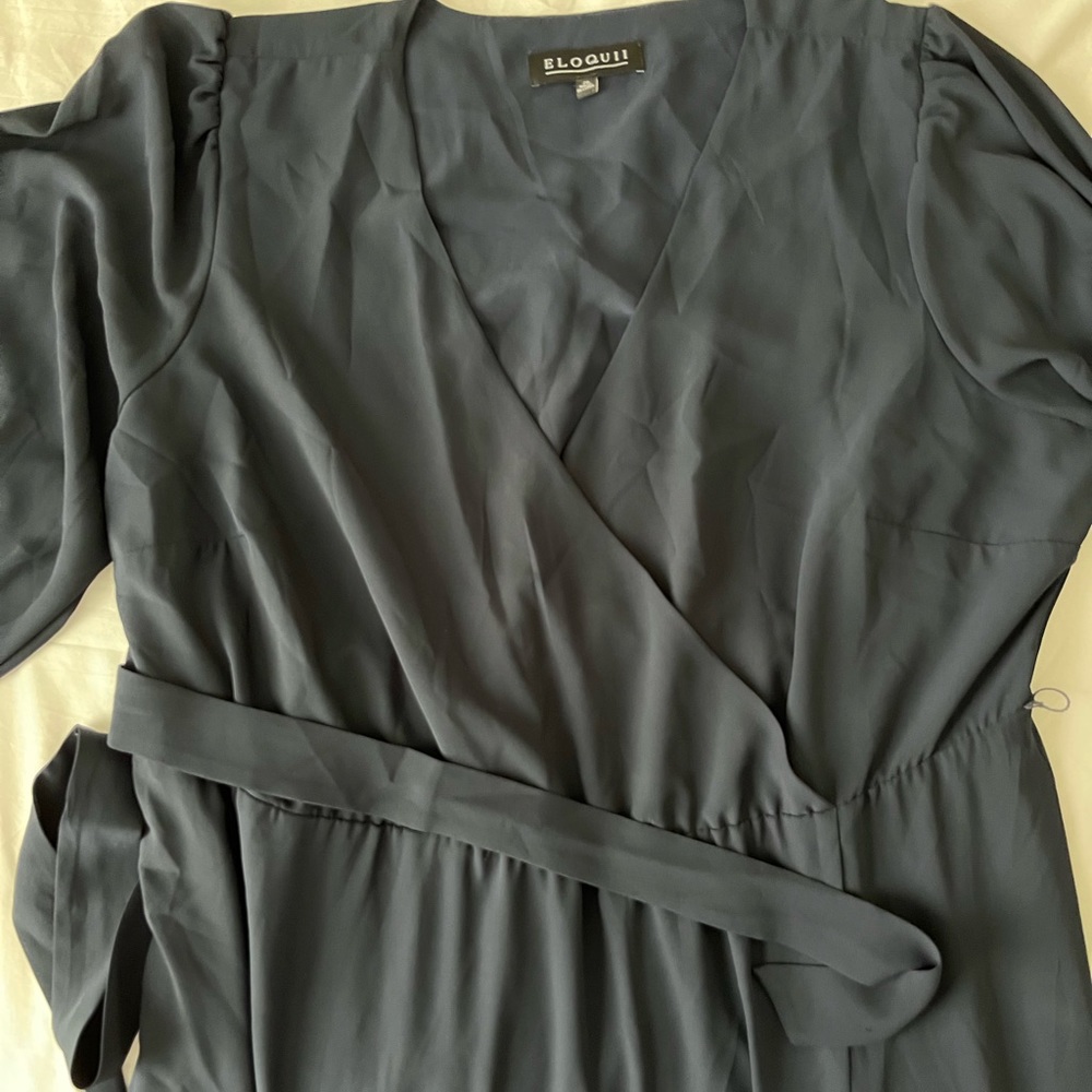 Beautiful Long Navy Dress NEW